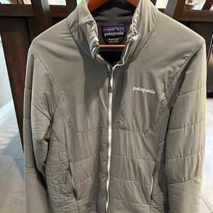 Patagonia Nano Air jacket. Men’s medium. In good shape. Light grey.